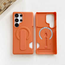Load image into Gallery viewer, Push-Pull Ring Holder Samsung Galaxy Case