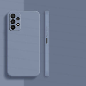 Shockproof Liquid Silicone Phone Case For Samsung Galaxy M Series