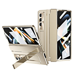 נרתיק עור משענת ציפוי עם הגנה של 360° עבור Samsung Galaxy Z Fold