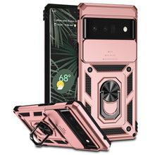 Load image into Gallery viewer, Shockproof Armor Military-Grade Case For Google Pixel With Ring Holder And Camera Protection Cover
