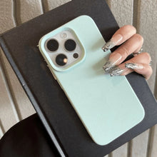 Load image into Gallery viewer, Leather iPhone Case - Green