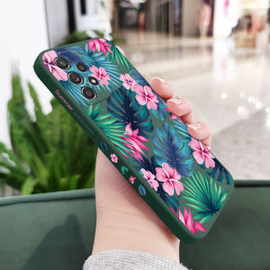 Colorful Flower Floral Case For Samsung Galaxy