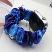 Load image into Gallery viewer, Cotton Elastic Scrunchies Band For Apple Watch