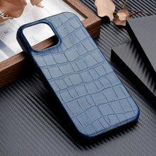تحميل الصورة في عارض المعرض، Crocodile Grain Leather iPhone Case