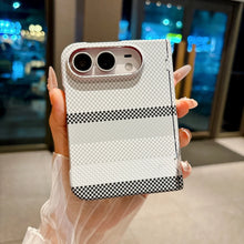 تحميل الصورة في عارض المعرض، Carbon Fiber Ultra-Thin Magnetic iPhone Duo Case Fold