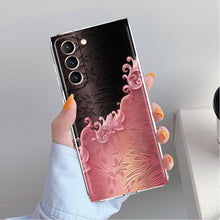 Load image into Gallery viewer, Love Bow Floral Clear Case For Samsung Galaxy