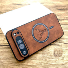 טען תמונה למציג הגלריה, Faux Leather MagSafe Google Pixel Case