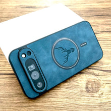 טען תמונה למציג הגלריה, Faux Leather MagSafe Google Pixel Case