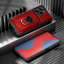 Load image into Gallery viewer, Shockproof Case For Poco Phone With Camera Protection Cover, Card Slot And Kickstand