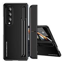 Load image into Gallery viewer, Plating Kickstand Leather Case With 360° Protection For Samsung Galaxy Z Fold