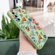 Load image into Gallery viewer, Liquid Silicone Garden Floral Phone Case For Huawei