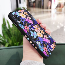 Load image into Gallery viewer, Floral Liquid Silicone Flower Case For Samsung Galaxy A Series