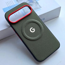 Load image into Gallery viewer, Woven Leather Magnetic Google Pixel Case