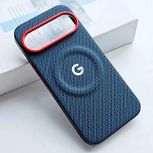 Load image into Gallery viewer, Woven Leather Magnetic Google Pixel Case