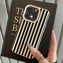 Load image into Gallery viewer, Striped iPhone Case — Colorful Minimalist Protective Cover