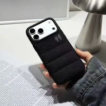 Load image into Gallery viewer, Denim Fabric iPhone Case