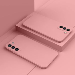 Liquid Silicone Soft Thin Phone Case for Samsung Galaxy A Series