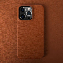 Load image into Gallery viewer, Luxury Handmade Natural Leather Case For iPhone