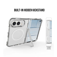 Load image into Gallery viewer, iPhone Duo Fold Case — Clear Anti-Yellow Magnetic Cover