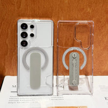 Load image into Gallery viewer, Clear Card Holder MagSafe Samsung Galaxy Case
