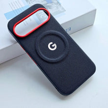 Load image into Gallery viewer, Woven Leather Magnetic Google Pixel Case