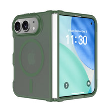 تحميل الصورة في عارض المعرض، Luxury Matte Translucent Magnetic iPhone Duo Case Fold