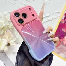 Load image into Gallery viewer, Holographic Aurora Glitter iPhone Case