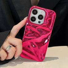 تحميل الصورة في عارض المعرض، Chrome Water Ripple iPhone Case