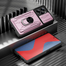 Load image into Gallery viewer, Shockproof Case For Poco Phone With Camera Protection Cover, Card Slot And Kickstand