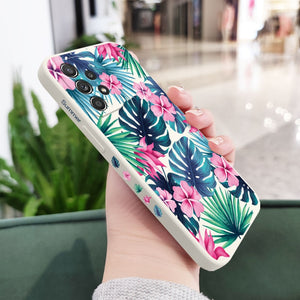 Colorful Flower Floral Case For Samsung Galaxy