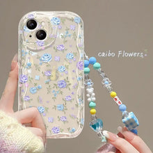 تحميل الصورة في عارض المعرض، Flower Bracelet Chain iPhone Case