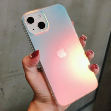 Load image into Gallery viewer, Matte Aurora Laser Gradient iPhone Case
