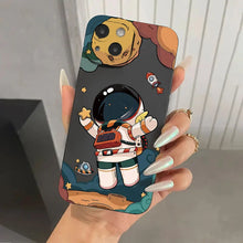 Load image into Gallery viewer, Cartoon Astronaut iPhone Case