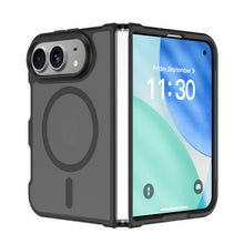 تحميل الصورة في عارض المعرض، Luxury Matte Translucent Magnetic iPhone Duo Case Fold