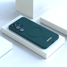 Load image into Gallery viewer, Soft Silicone Magnetic Samsung Galaxy Case