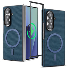 Load image into Gallery viewer, Carbon Fiber Military Grade Shockproof MagSafe Case for Samsung Galaxy Z Fold