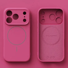 Load image into Gallery viewer, Premium Soft Touch Skin Feel Shockproof Liquid Silicone MagSafe Case for iPhone