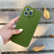 Load image into Gallery viewer, Liquid Silicone Scratch-Resistant Full Cover Case for iPhone