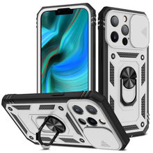 Load image into Gallery viewer, Heavy-Duty Shockproof Military-Grade Case For iPhone With Kickstand And Camera Cover
