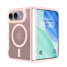 تحميل الصورة في عارض المعرض، Luxury Matte Translucent Magnetic iPhone Duo Case Fold