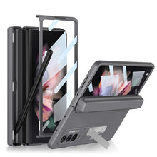 Load image into Gallery viewer, Shockproof Ultra-Thin Tempered Glass Hard Cover Case With Pen For Samsung Galaxy Z Fold