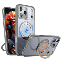 Load image into Gallery viewer, Rotating Ring Stand iPhone Case