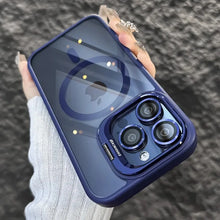 Load image into Gallery viewer, iPhone 18 Pro Case with Kickstand - Dark Blue