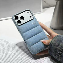 Load image into Gallery viewer, Denim Fabric iPhone Case