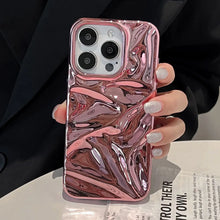 تحميل الصورة في عارض المعرض، Chrome Water Ripple iPhone Case