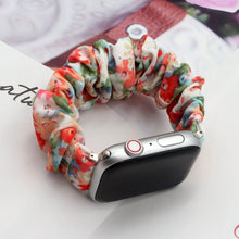 Load image into Gallery viewer, Cotton Elastic Scrunchies Band For Apple Watch