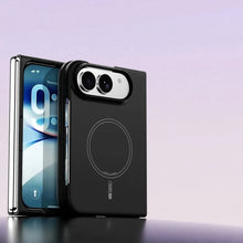تحميل الصورة في عارض المعرض، Liquid Silicone Magnetic iPhone Duo Case Fold