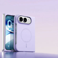 تحميل الصورة في عارض المعرض، Liquid Silicone Magnetic iPhone Duo Case Fold
