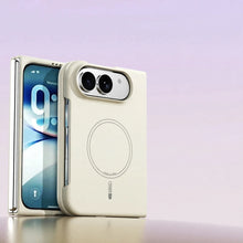 تحميل الصورة في عارض المعرض، Liquid Silicone Magnetic iPhone Duo Case Fold