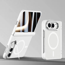 Load image into Gallery viewer, Magnetic Anti-Drop Matte iPhone Duo Case Skin-Like Fold
